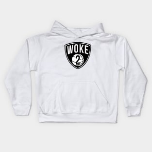 Woke 2 - White Kids Hoodie